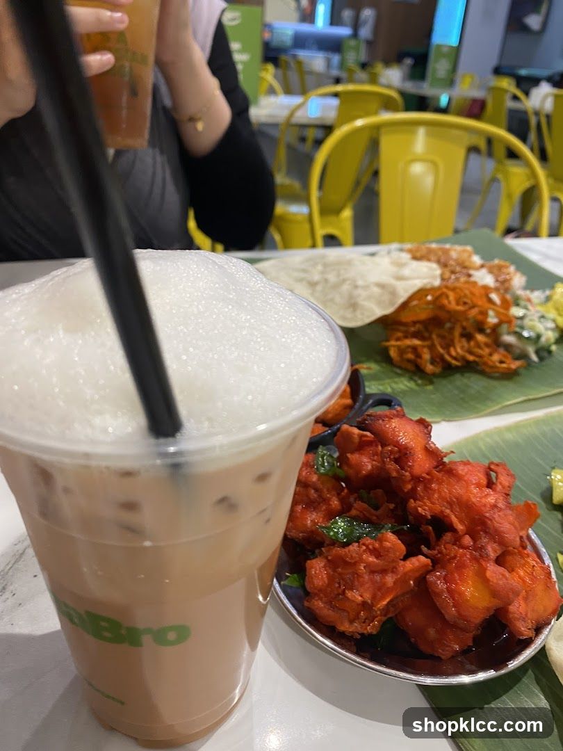 Iced Tea and Fried Food