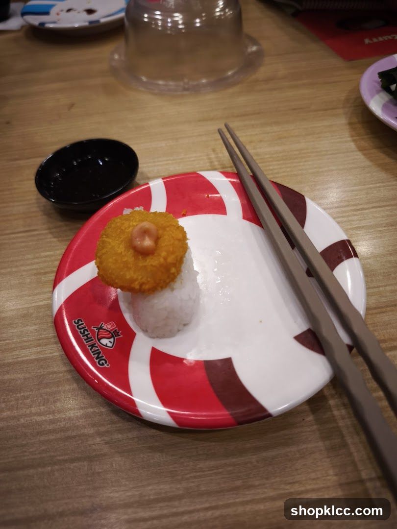 Sushi on a Plate
