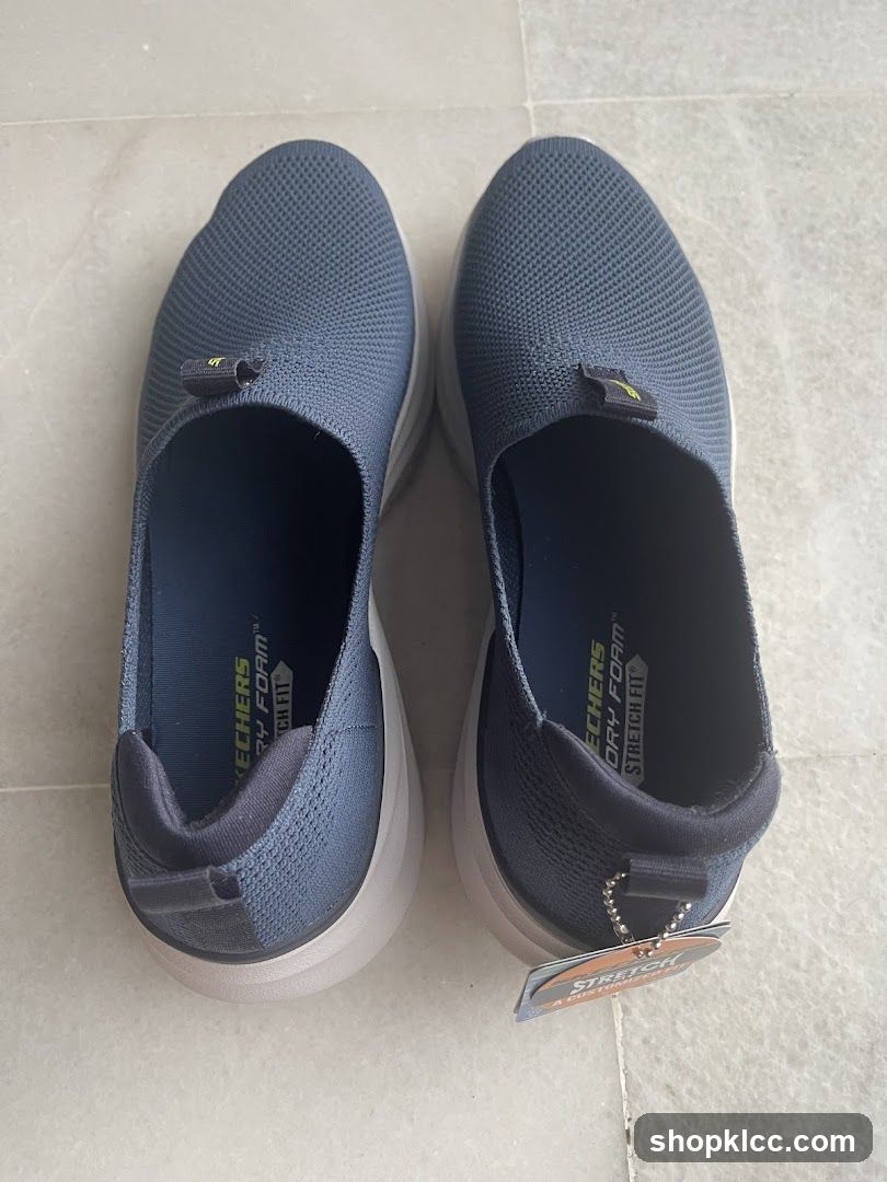Blue Slip-On Shoes