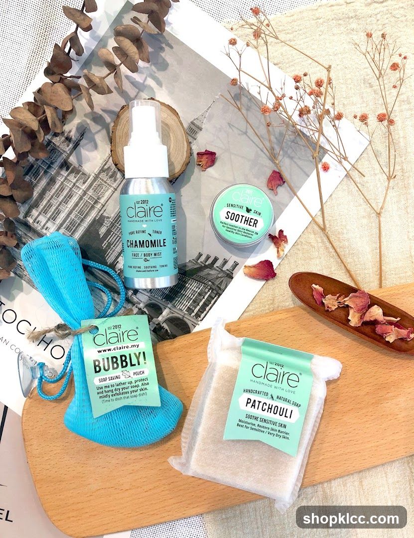 Claire Handmade Skincare Products