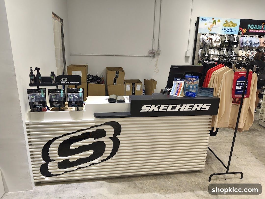 Skechers Store Counter