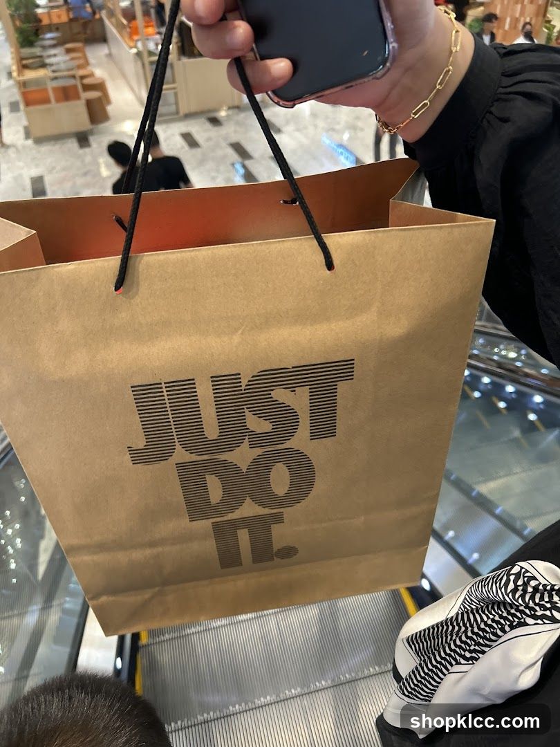 Shopping Bag with Nike Logo