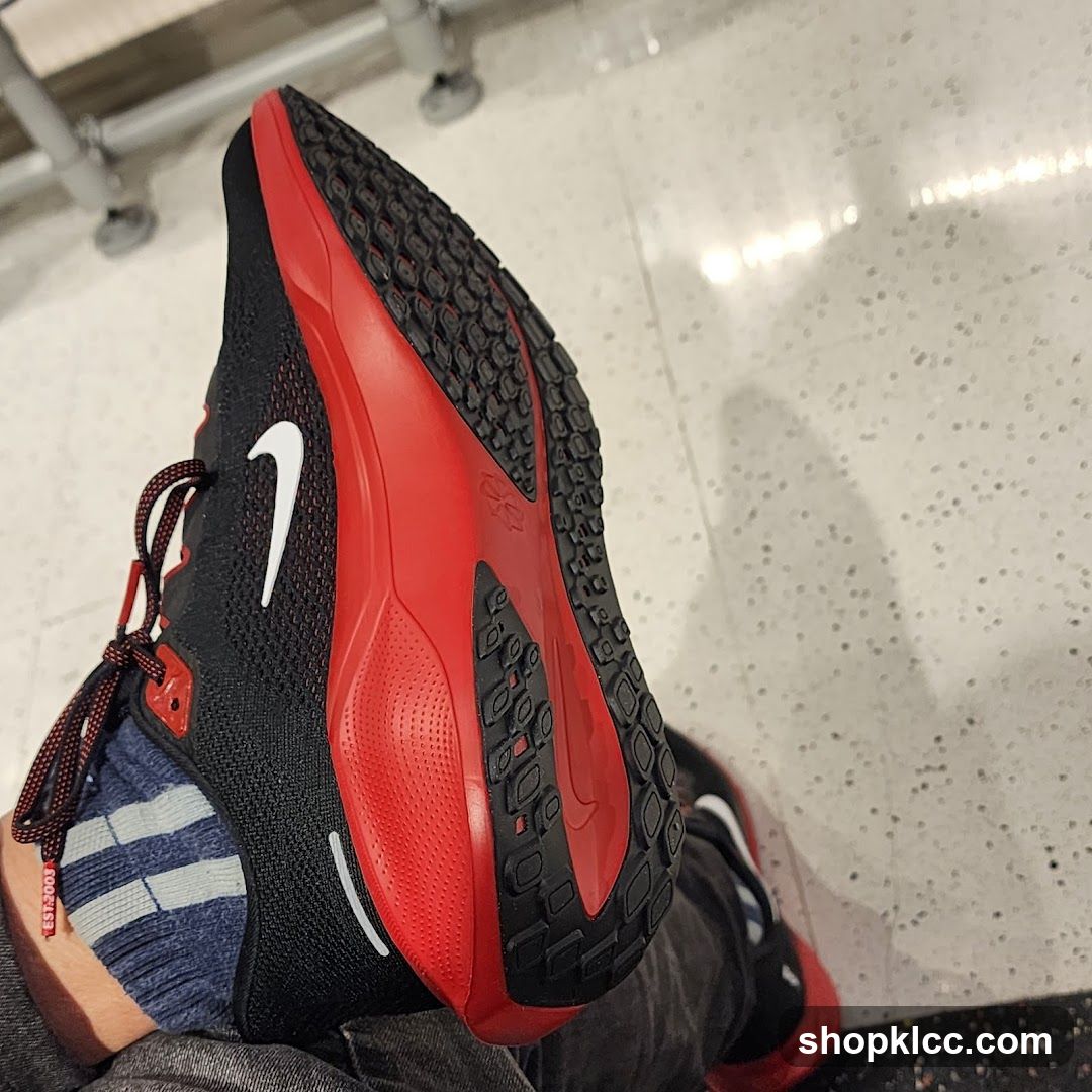 Black and Red Nike Running Shoes