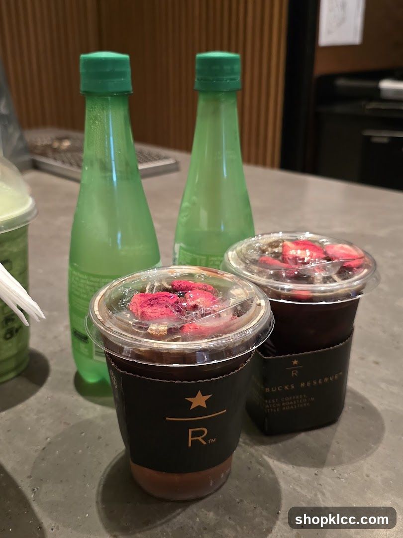 Starbucks Reserve Drinks