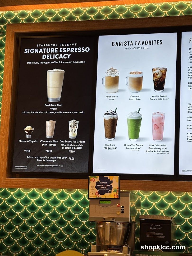 Starbucks Reserve Signature Espresso Delicacy & Barista Favorites