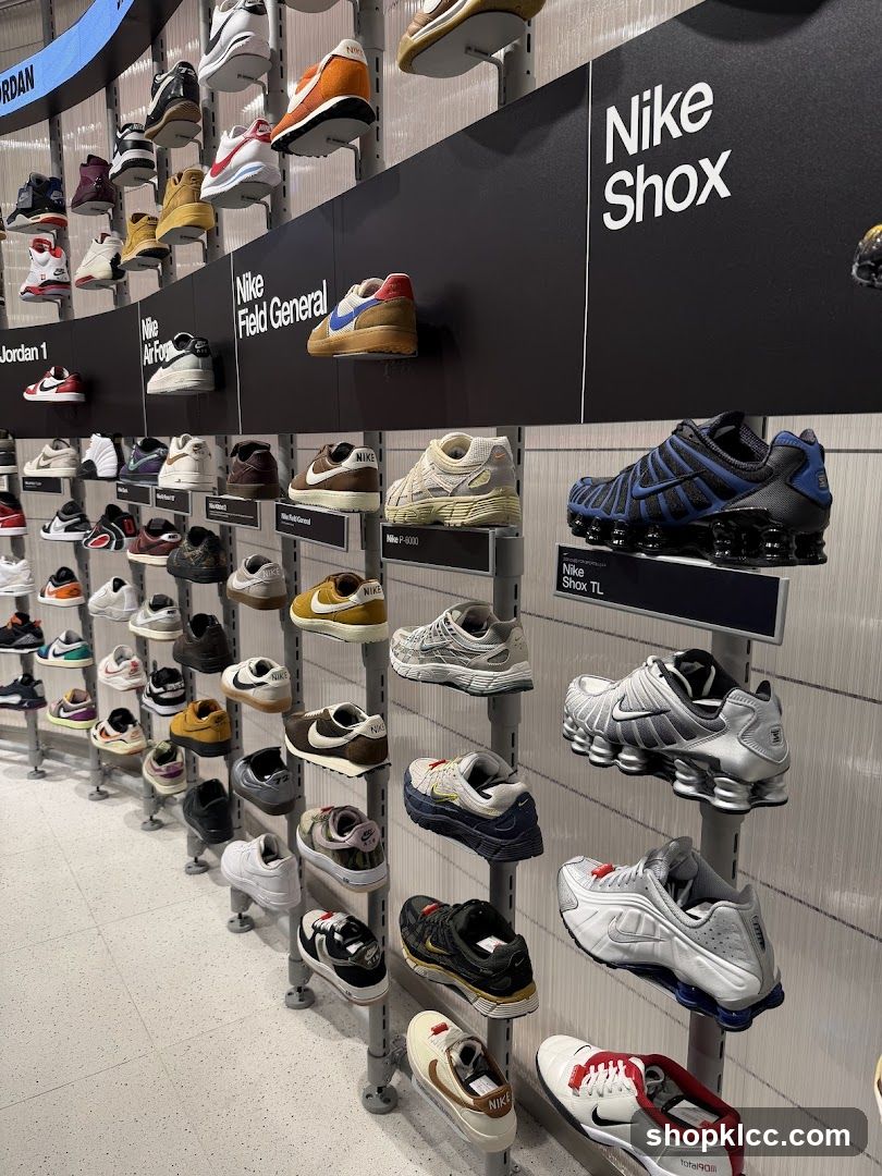 Nike Shoes Display