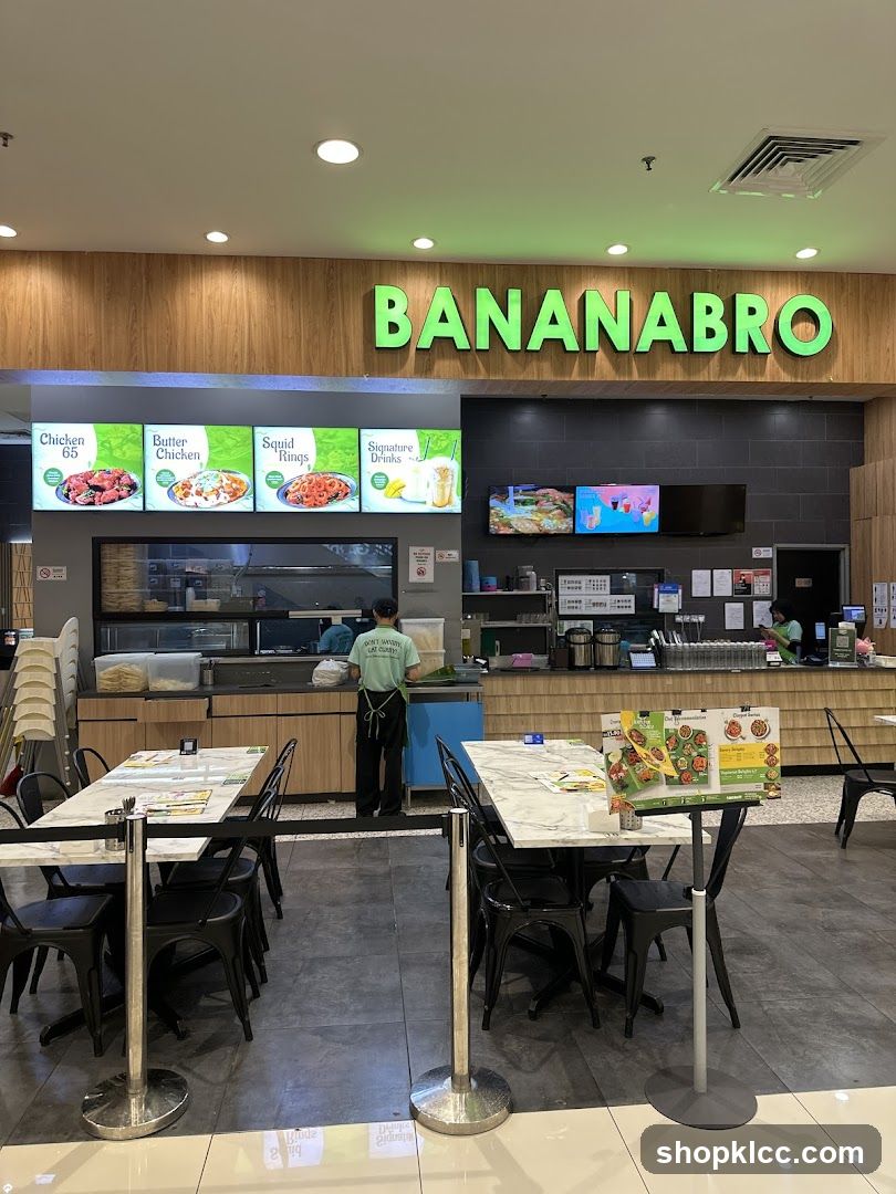Bananabro Restaurant Interior