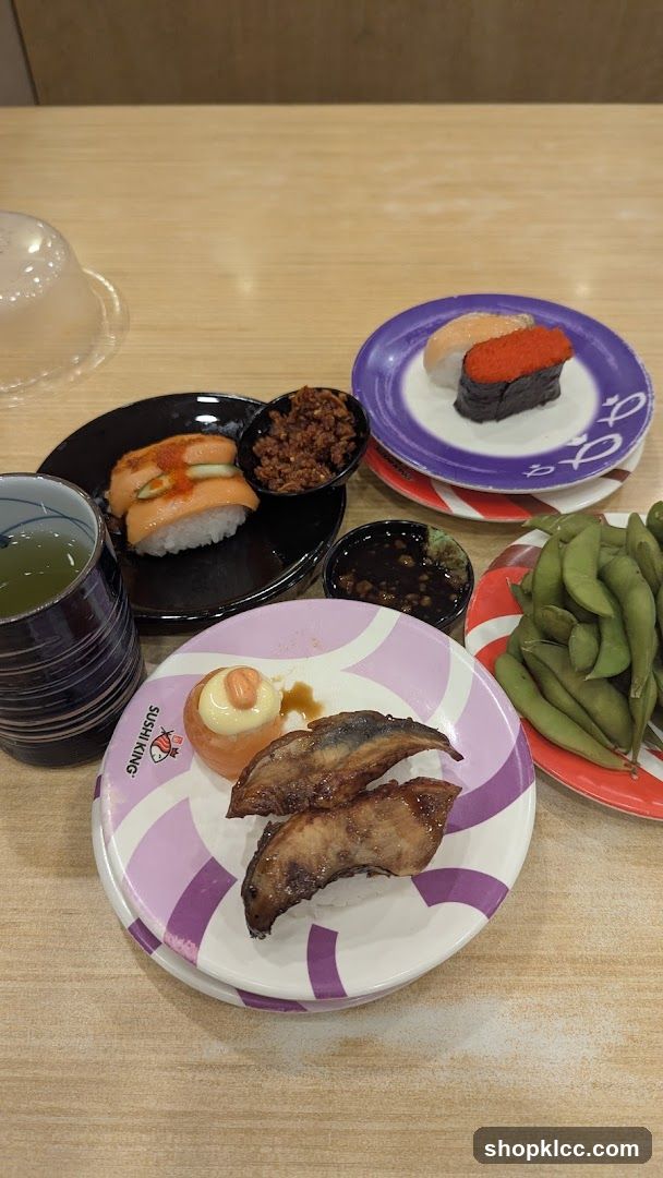 Sushi and Edamame