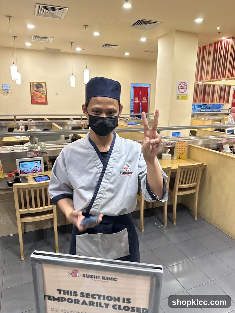 Sushi King Staff Member