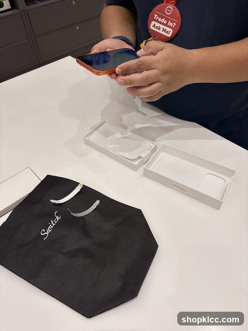 Unboxing a New Phone