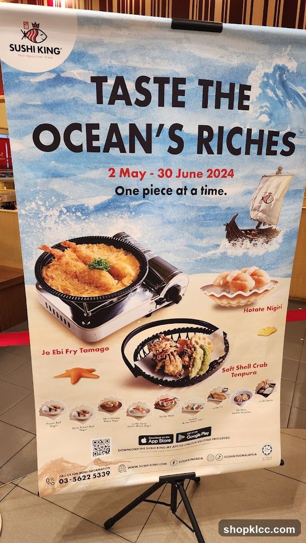 Sushi King Ocean's Riches Promotion