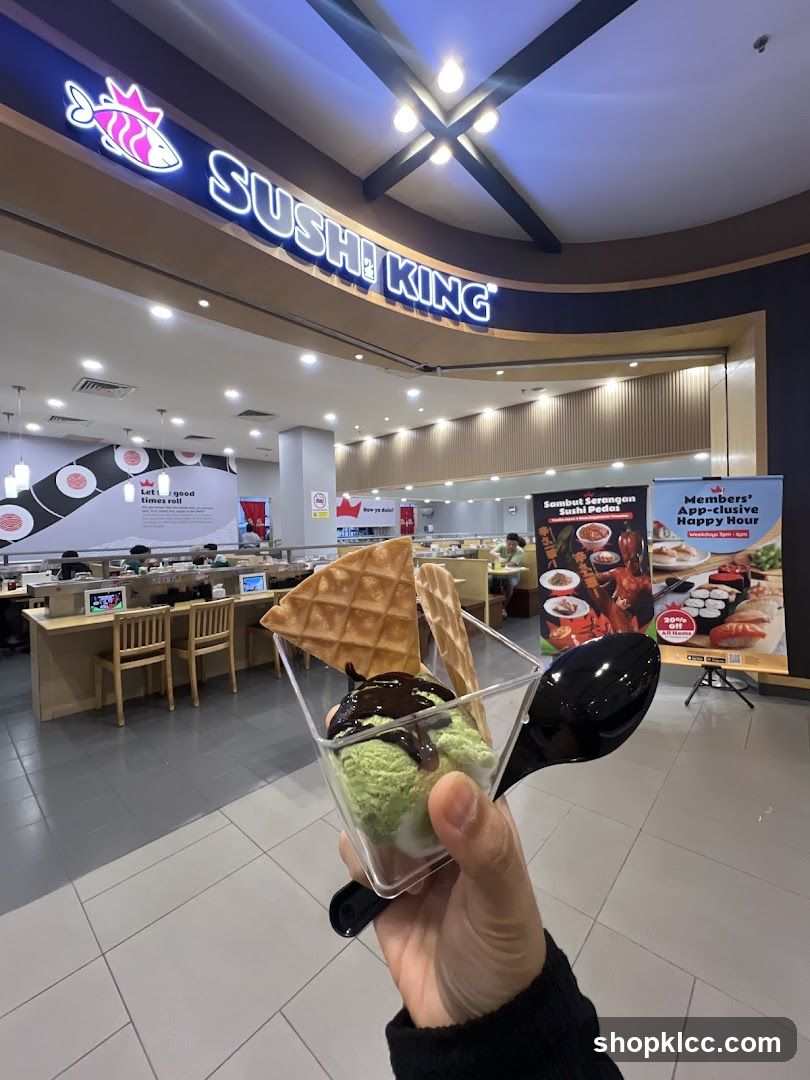 Dessert at Sushi King
