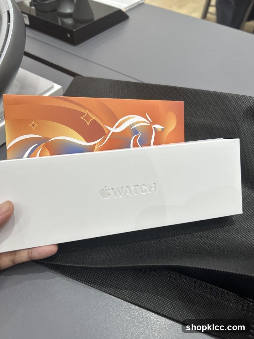 Apple Watch Box and Card