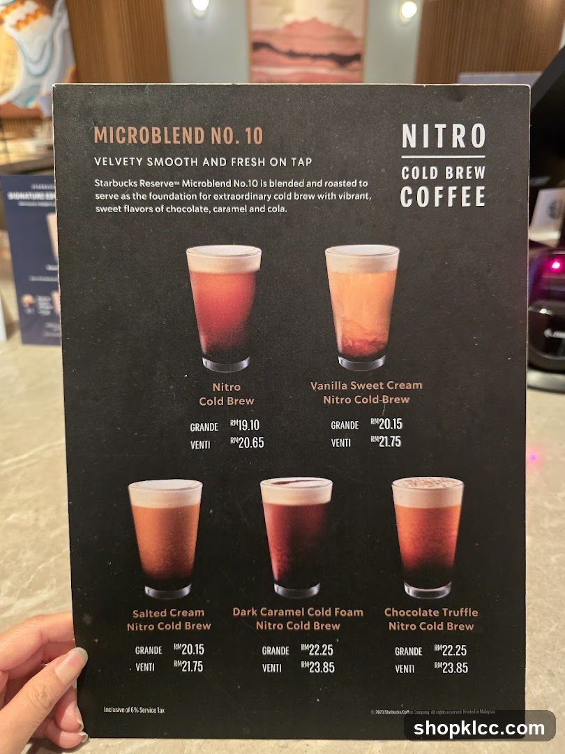Nitro Cold Brew Coffee