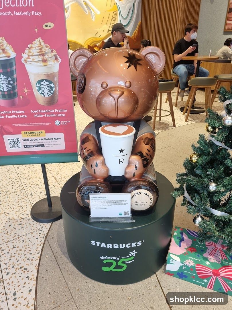 Starbucks Bear Display