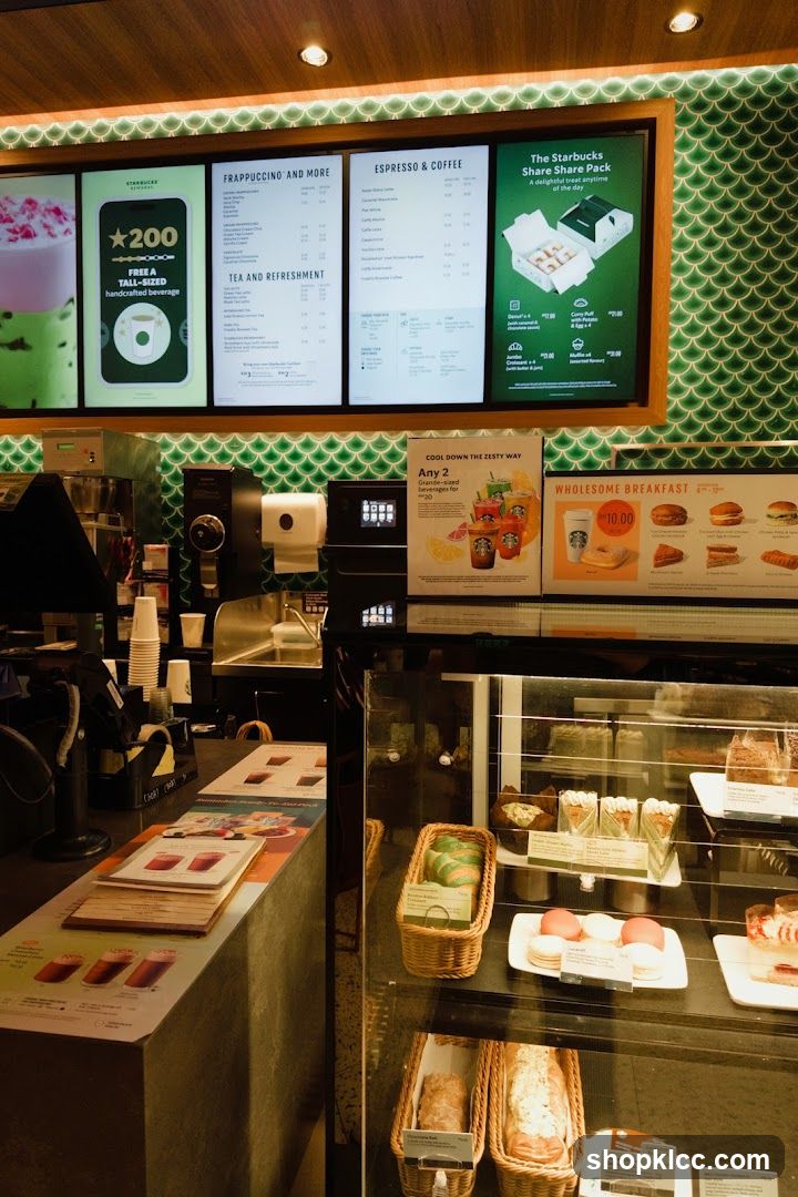 Starbucks Counter