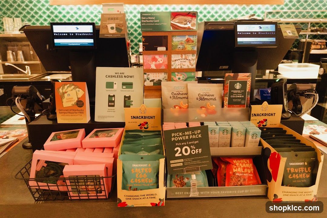 Starbucks Counter Display