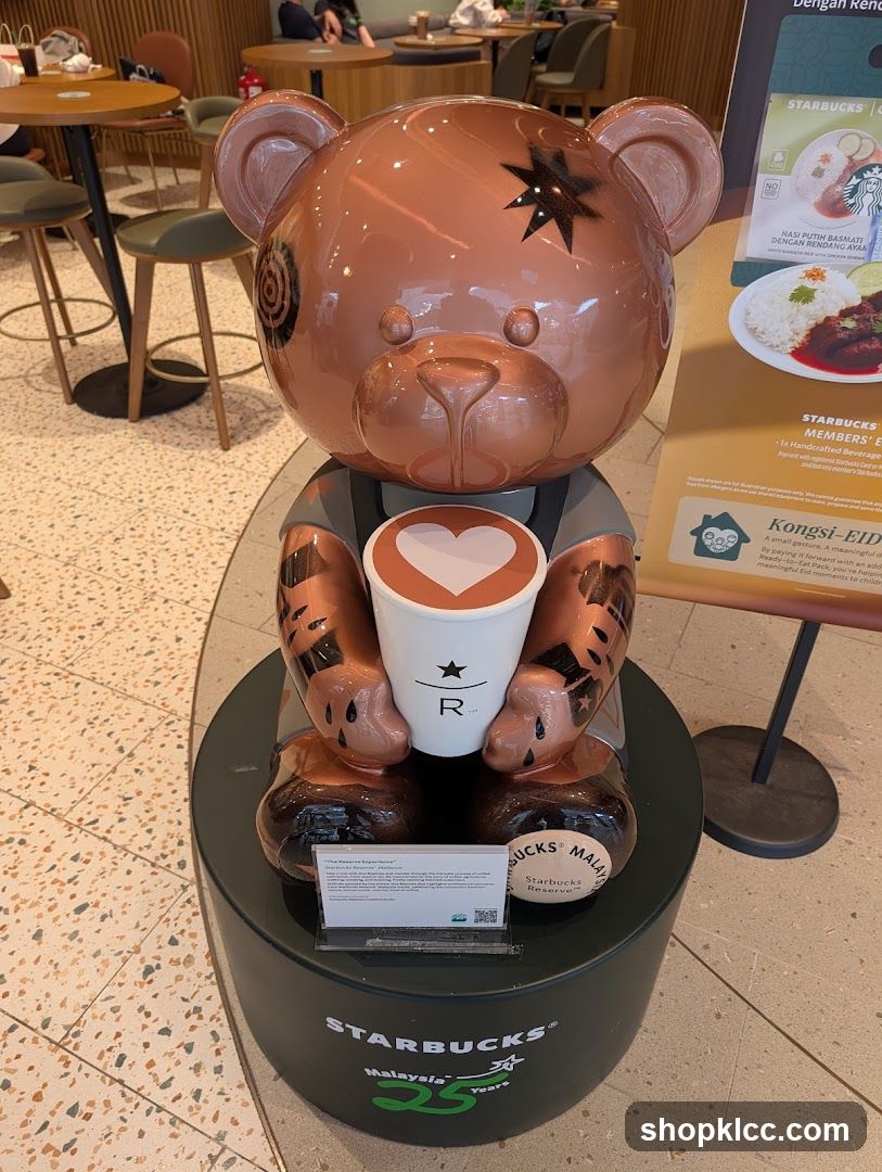 Starbucks Bear Display
