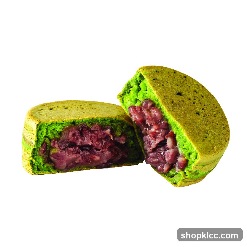 Matcha Red Bean Cake