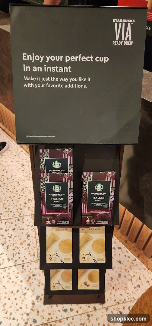 Starbucks VIA Ready Brew Display