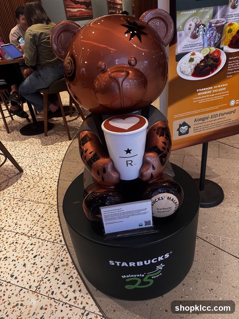 Starbucks Bear Display