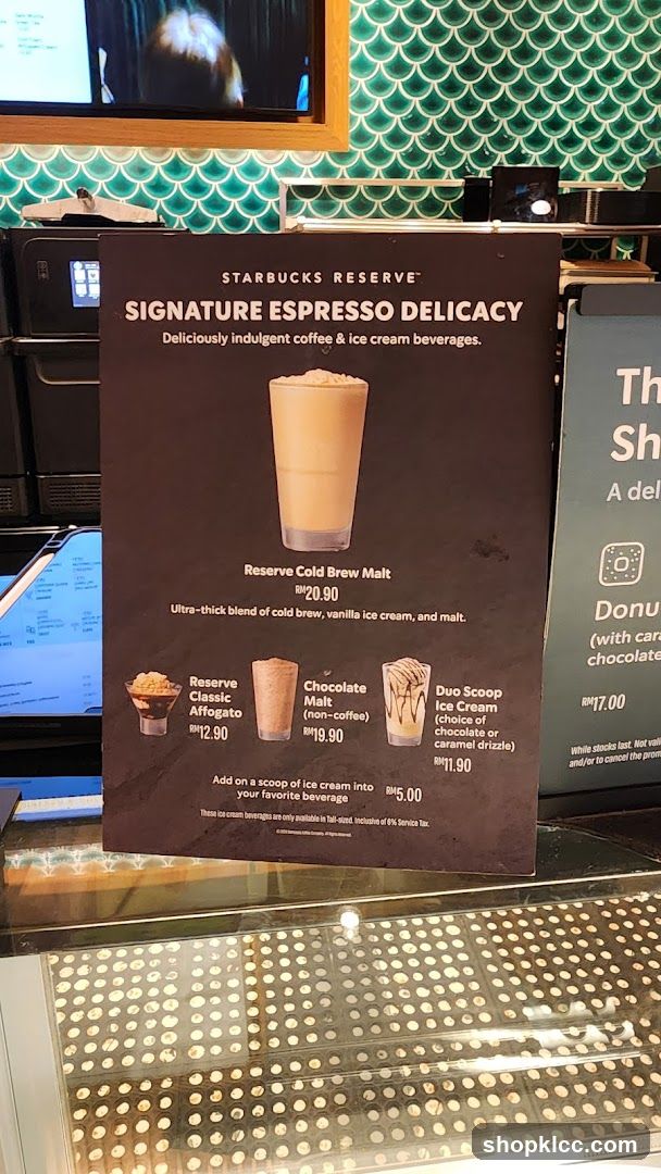 STARBUCKS RESERVE SIGNATURE ESPRESSO DELICACY