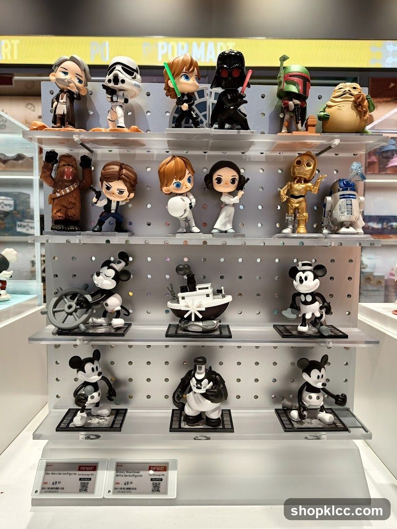 Collectible Figures Display