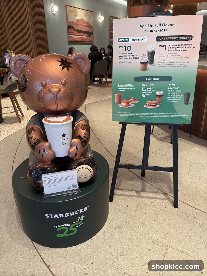 Starbucks Malaysia 25th Anniversary Promotion