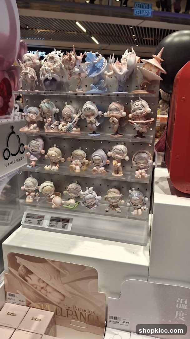 SKULLPANDA Figurines Display
