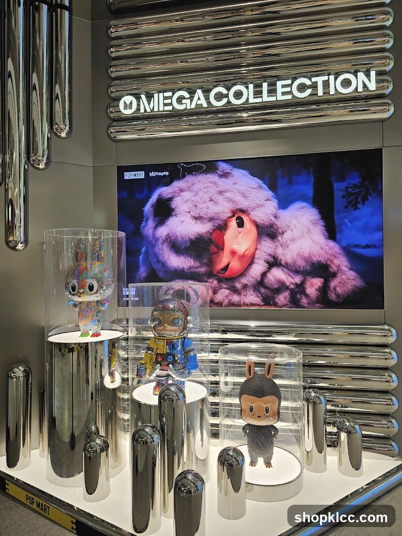 Pop Mart Mega Collection Display