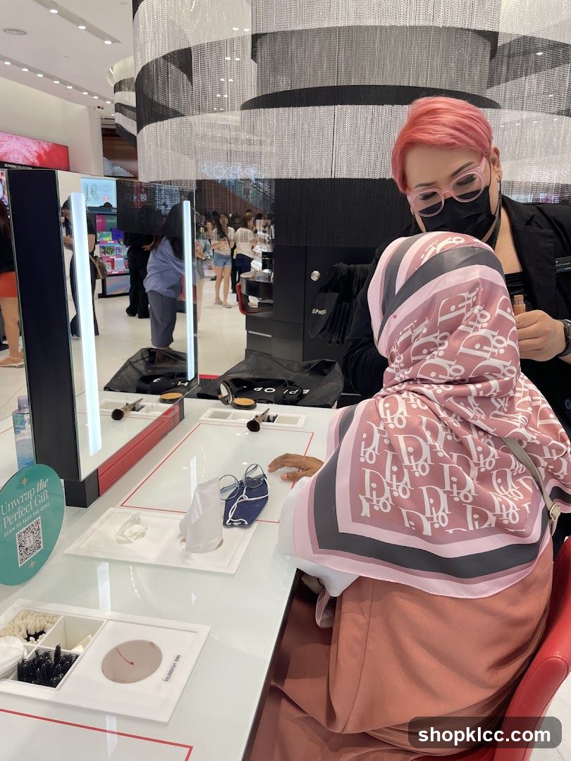 Makeup Application Station