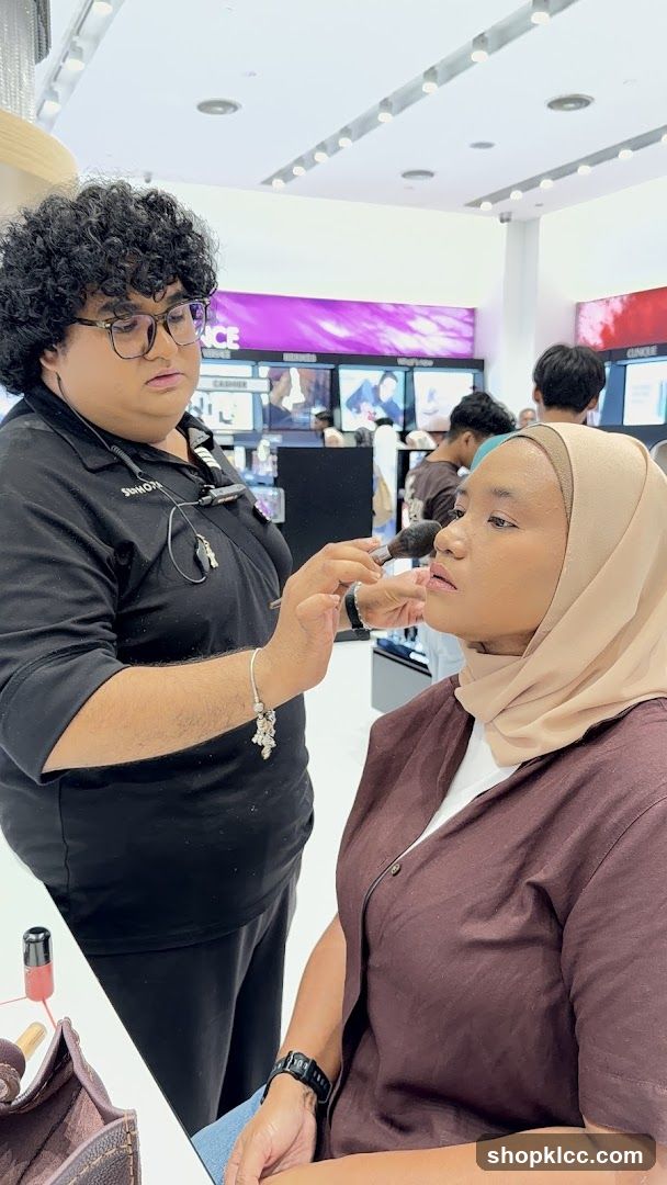 Makeup application