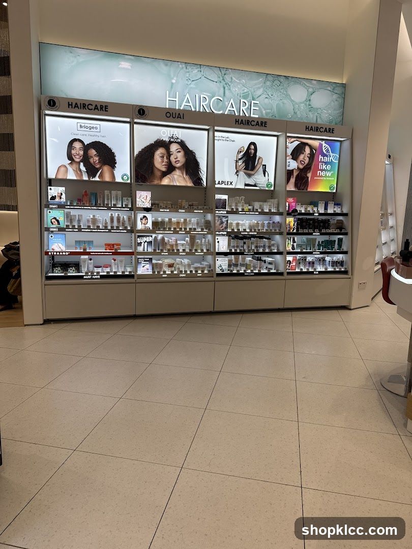 Haircare Display