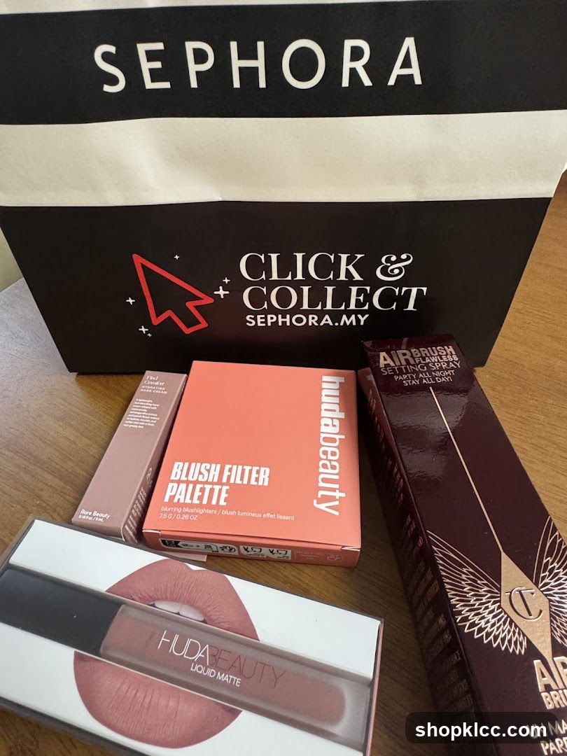 Sephora Click & Collect Items
