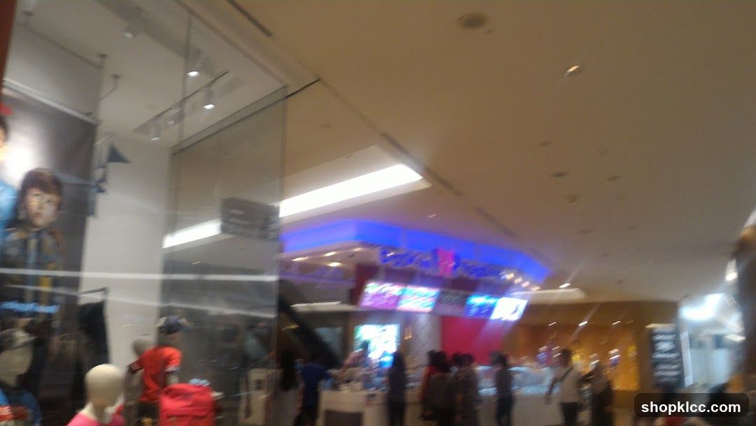 Mall Interior with Storefronts