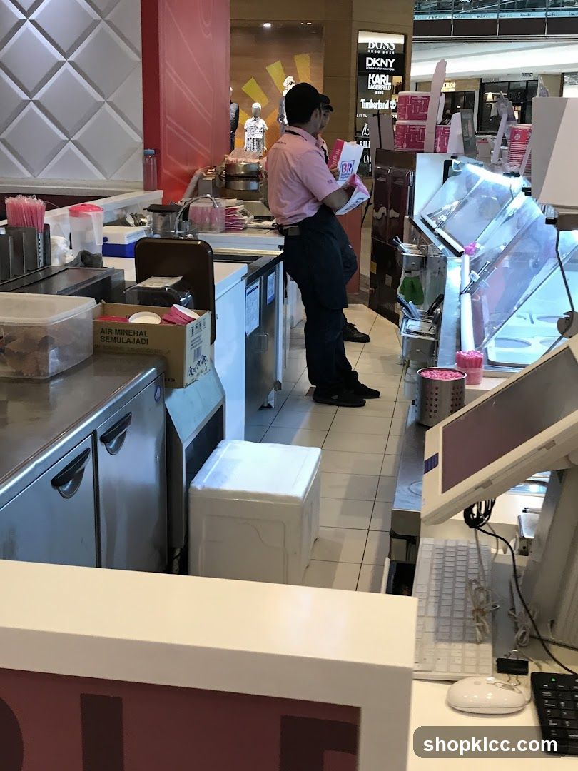 Ice Cream Shop Counter