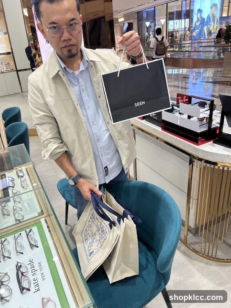 Man Holding Shopping Bags