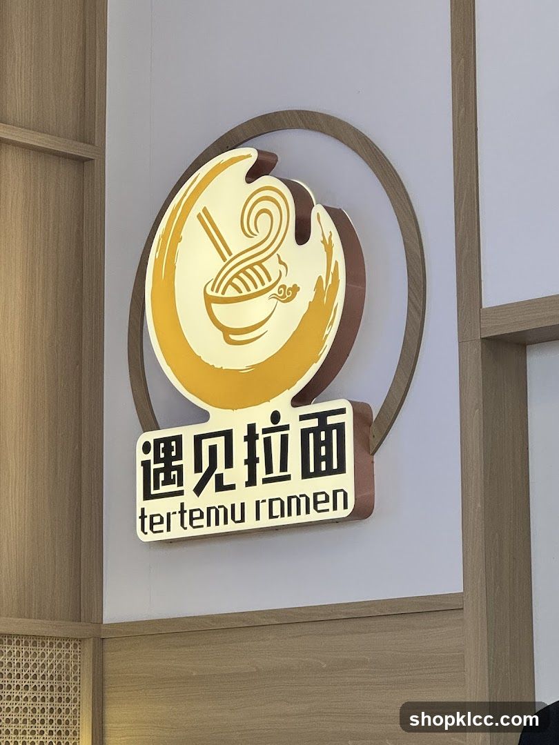 Ramen Restaurant Sign