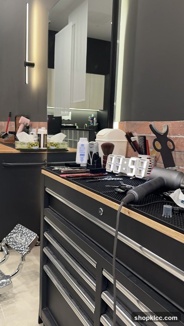 Barber Station Setup