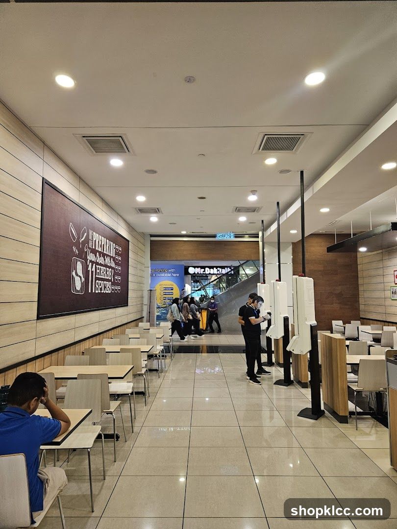 Fast Food Restaurant Interior