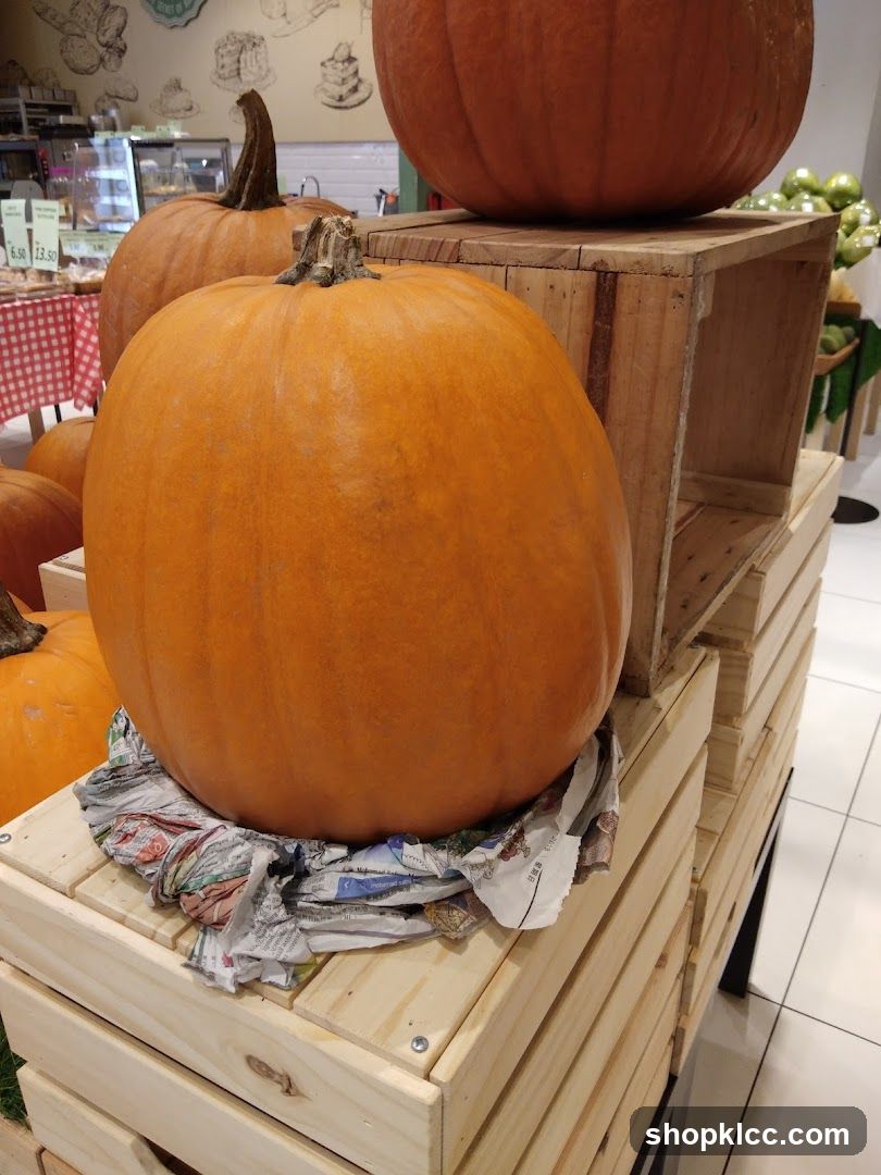 Pumpkins on Display