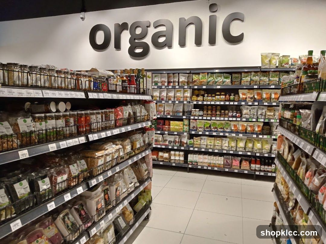 Organic Food Aisle