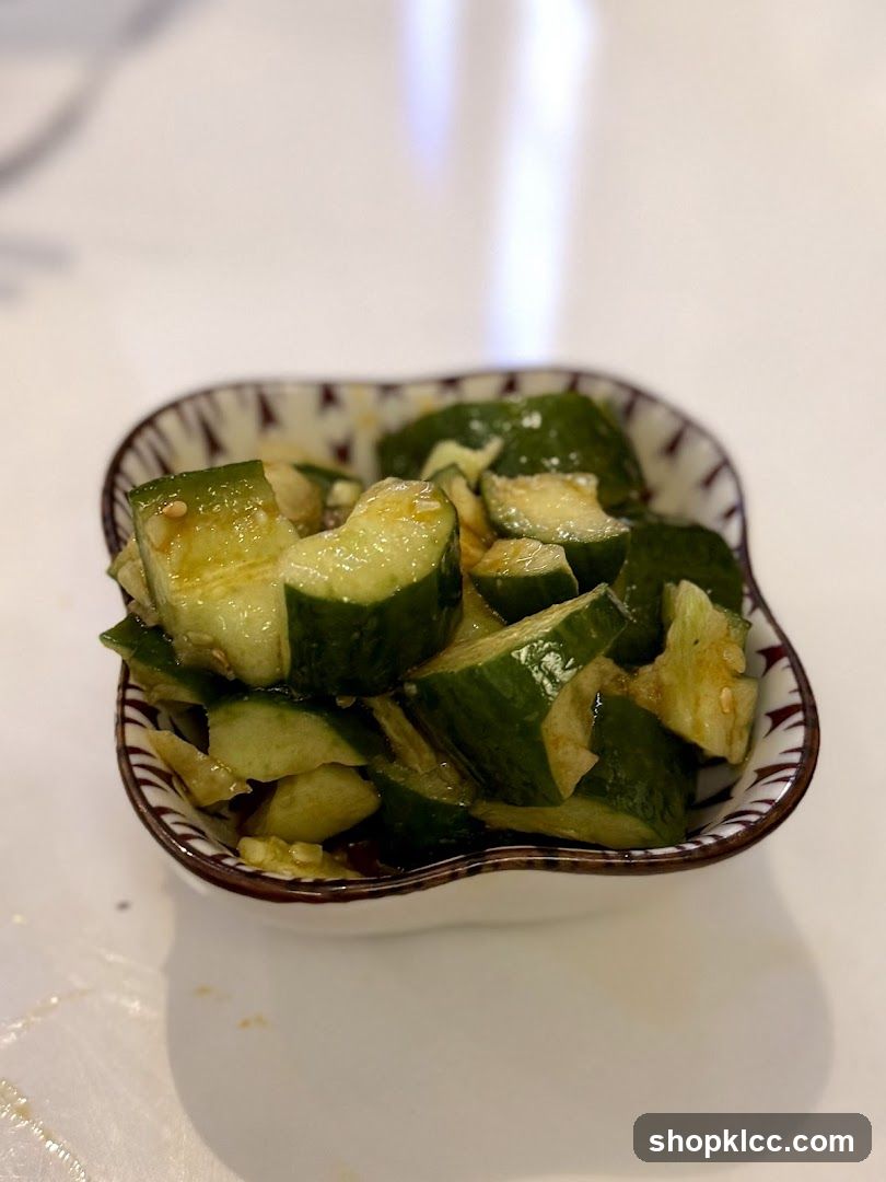 Chopped Cucumber Salad