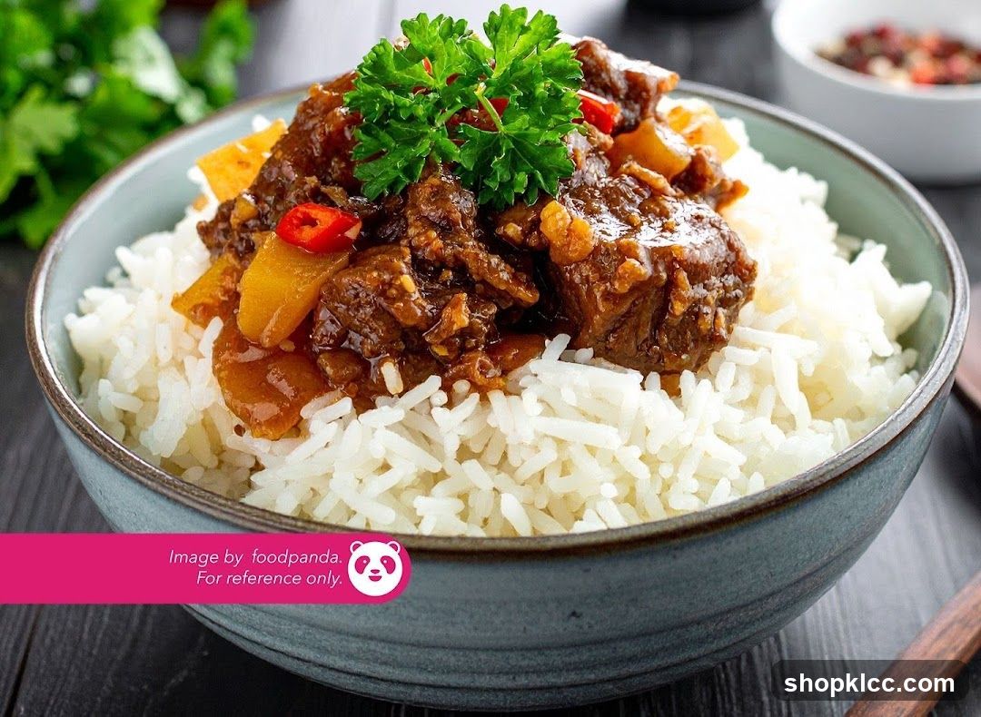 Beef Stew with Rice