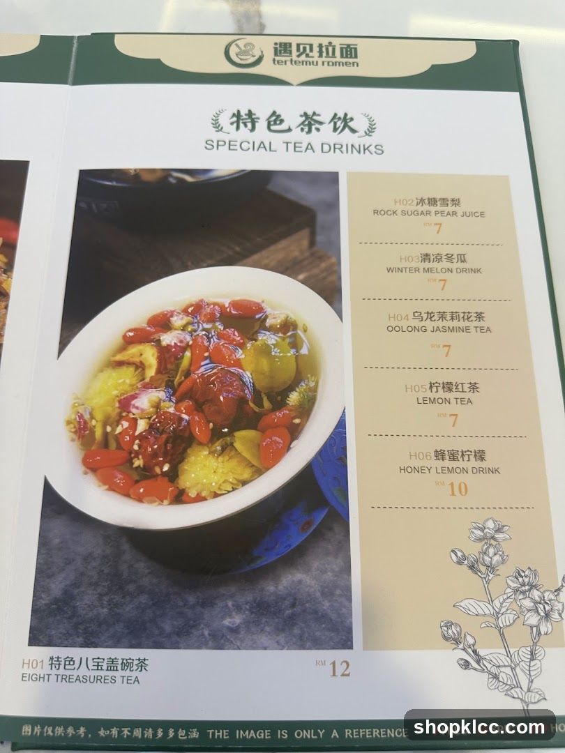 SPECIAL TEA DRINKS