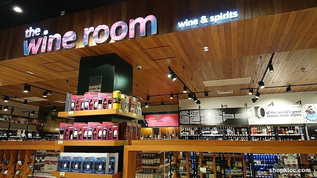 The Wine Room Store Interior