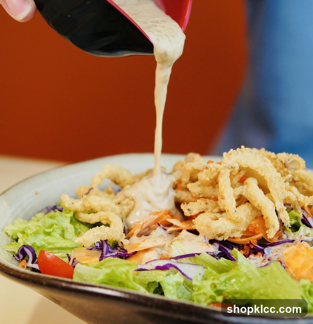 Salad with Dressing