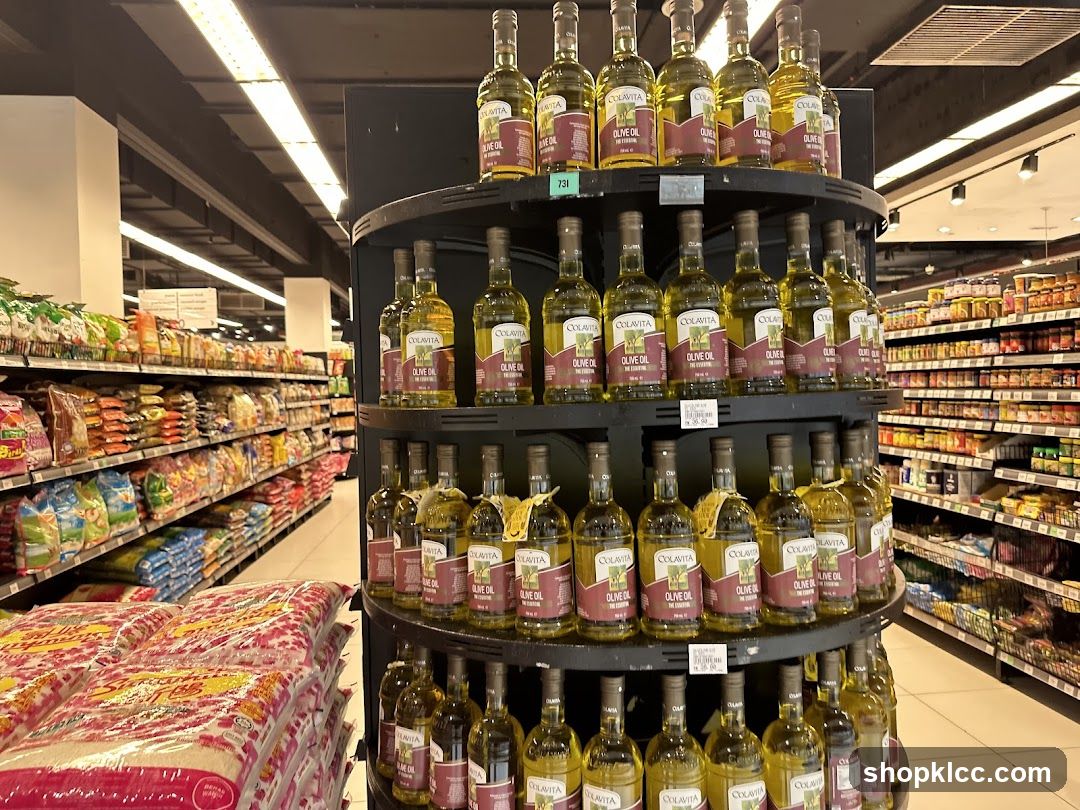 Olive Oil Display