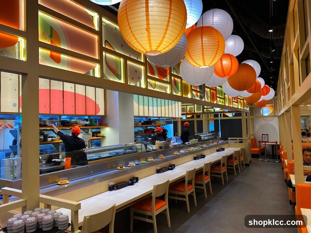 Sushi Restaurant Interior