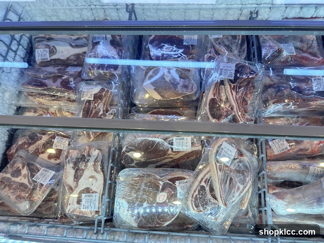 Packaged Meat Display